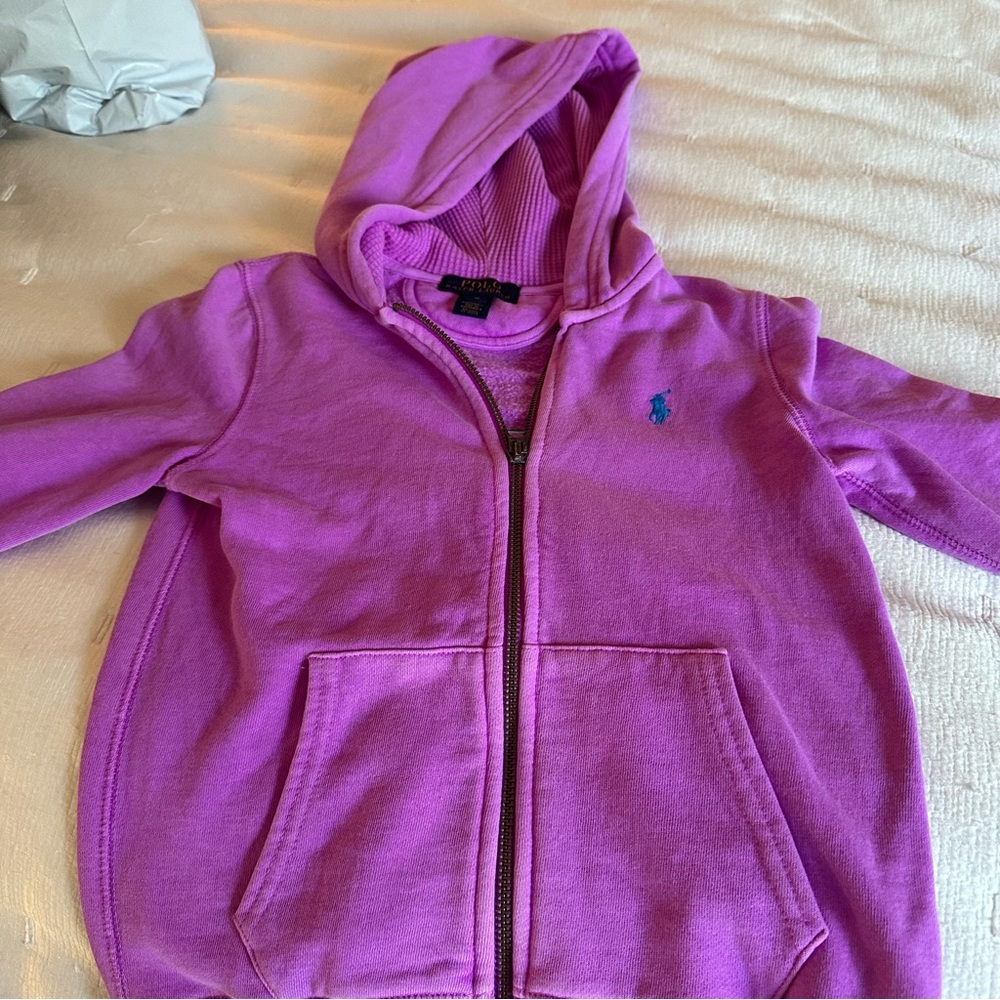 Girls zip sweatshirt